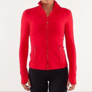 Lululemon define jacket in red